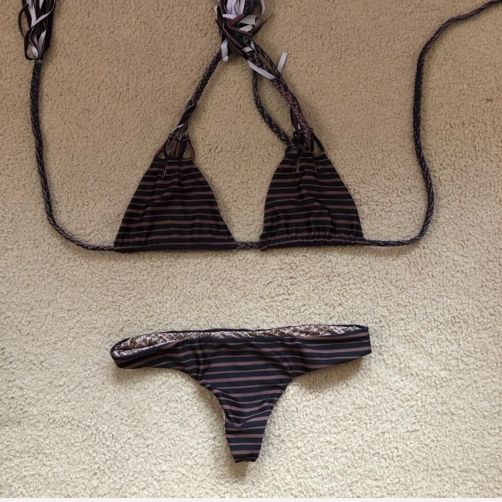 acacia candy stripe set